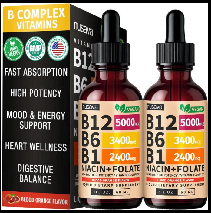 Vitamina B12 Nusava Caja X2